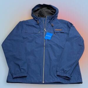 COLUMBIA Men’s Medium Blue Wheeler Peak Spring Jacket